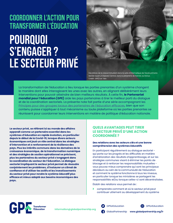 Secteur privé