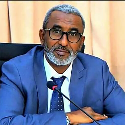 Hon. Abdoulkarim Aden Cher, Minister of Budget, Djibouti
