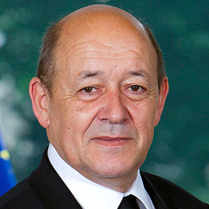 Jean-Yves Le Drian, Hon Minister for Europe and Foreign Affairs, France