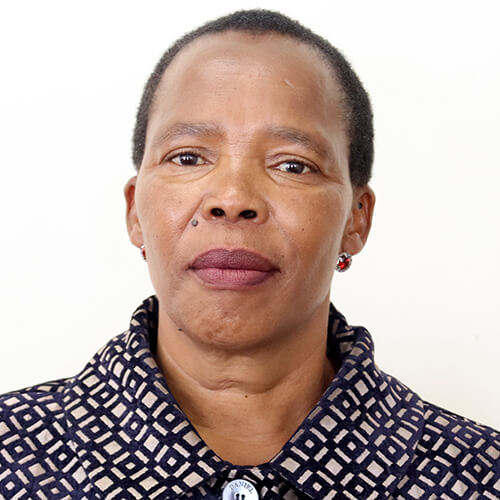 Hon. ‘Mamookho Phiri, Minister of Education and Training, Lesotho